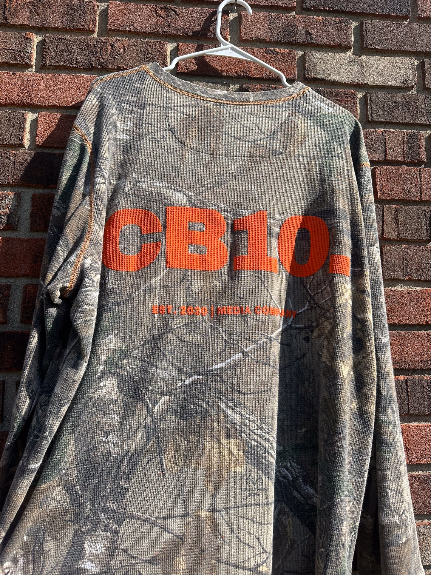 "CB10" Waffle knit long sleeve