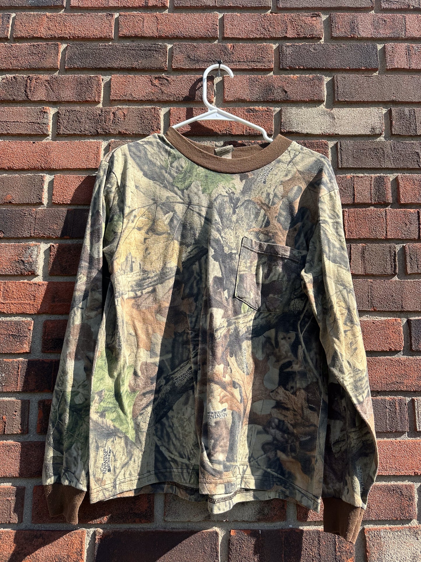 "CB10" Collared Camo long sleeve